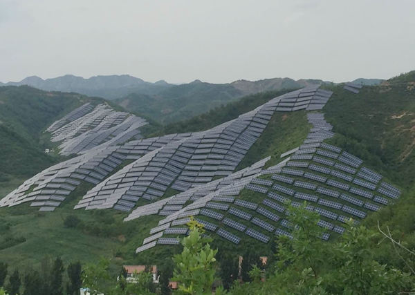 河北宽城20MW山体地面电站 